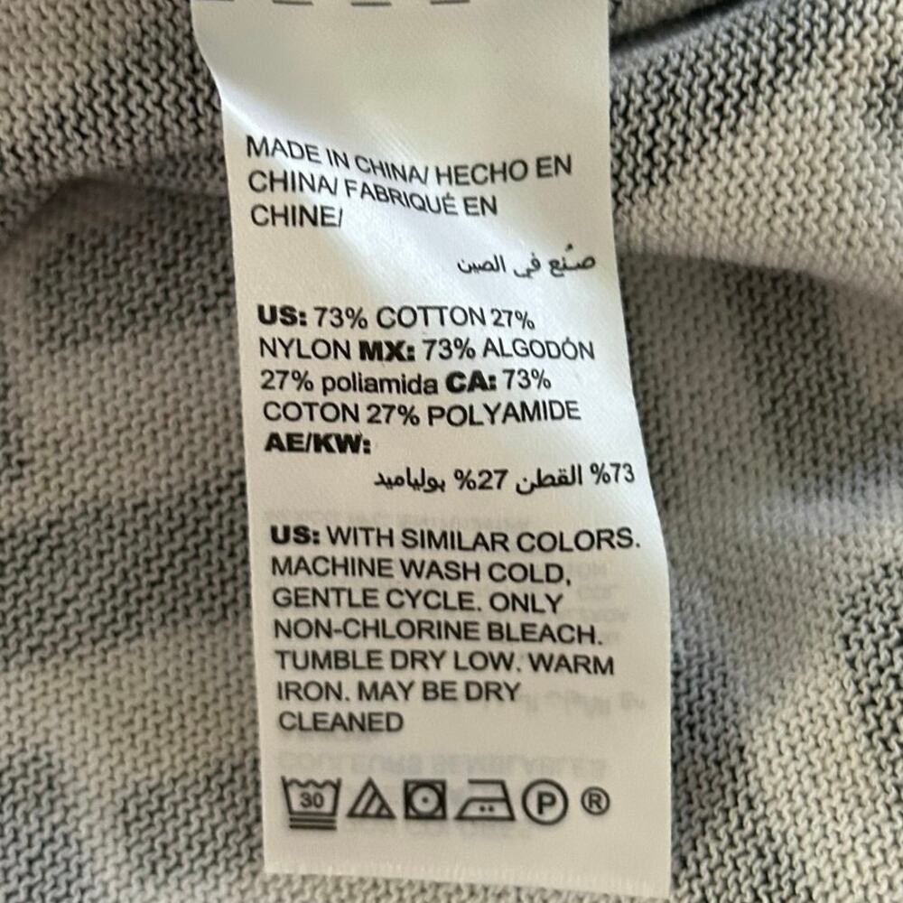 Chicos Tank Sweater Sleeveless Neutral Geo Print Women Black Mature Size XL - Picture 6 of 6